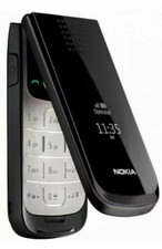 Nokia - 2720 - Fold Flip Mobile Phone - Fully Working - Retro Rare - Black