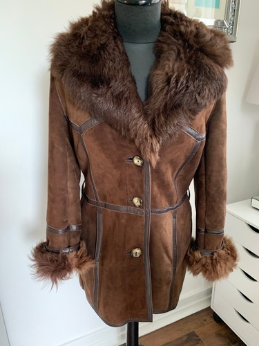 Joseph real sheepskin fur