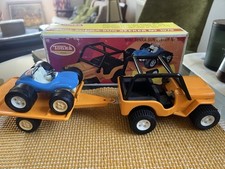 Tonka Jeep and Trailer +
