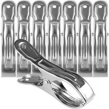 8 Pack 12cm Beach Towel Clips