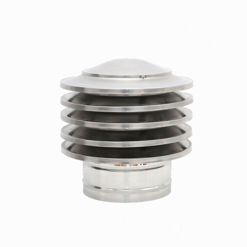Stainless steel chimney cowl - stainless,