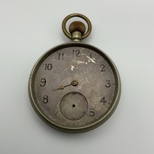War Department WW1 Military Pocket Watch RAF 8 Days Mark IV A Octava USAP 816321