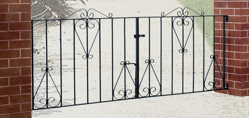 Classic metal scroll driveway - classic,