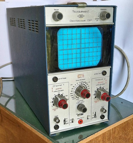 Telequipment oscilloscope d61 - ,