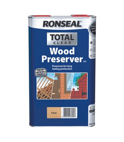 Ronseal total wood preserver - total,