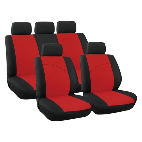 Red black executive car seat - red,