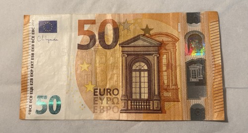 Euro banknote 2017 - 50,