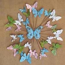 L 60cm Butterfly Burst Metal