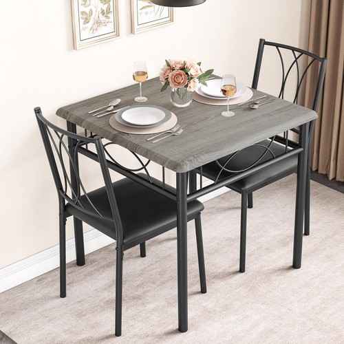 Dining table chairs set - table,