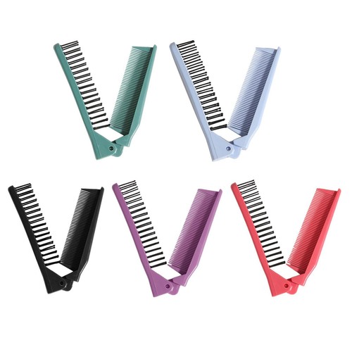 Foldable hair comb brush - foldable,