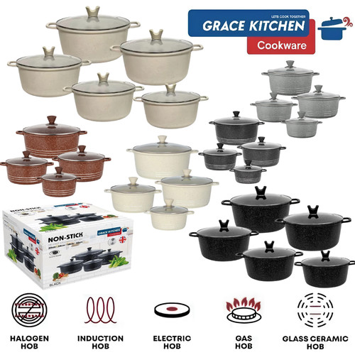 5pc die cast non stick - non,