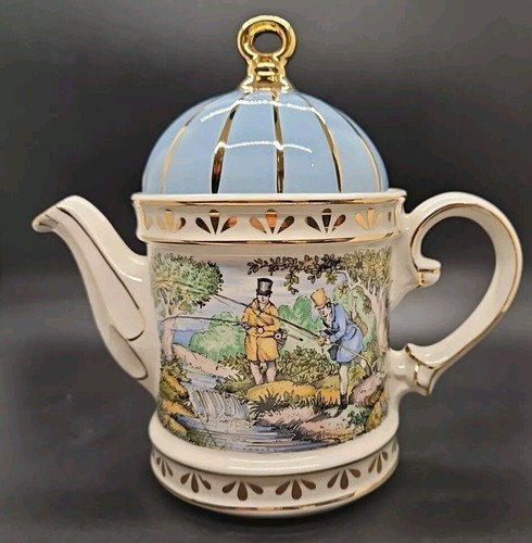 Vintage sadler fishing tea - vintage, "fishing"
