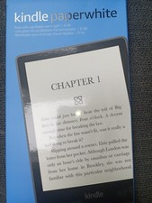 kindle paperwhite nearly new used once still in box