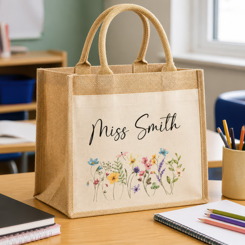 Personalised teacher tote - tote, bag