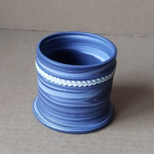 Wedgwood blue white jasper - blue,