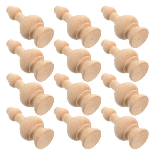 Pcs carved wooden - pcs,