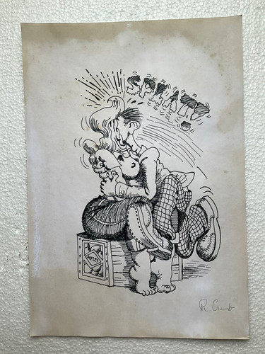 Robert crumb drawing - robert, and
