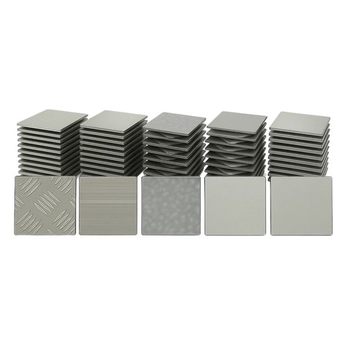 Plain aluminium stainless - aluminium,