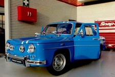Renault R8 Gordini Blue 1964 Welly G LGB 1:24 Detailed Scale Model Car 24015B