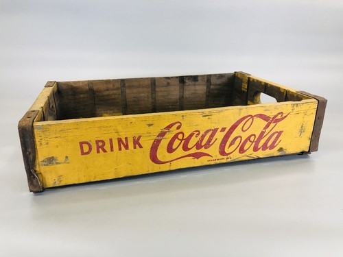 Y5525 box coca cola - box, wooden
