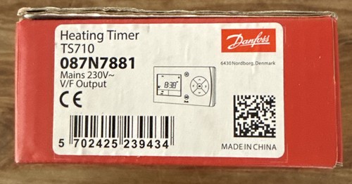 Danfoss ts710 heating timer - danfoss,