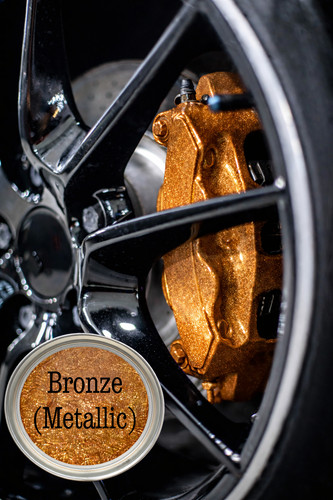 Bronze metallic gloss - metallic, enamel