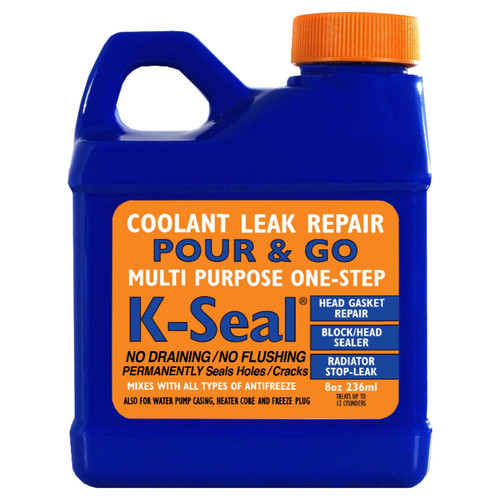Seal pour go coolant - coolant, leak