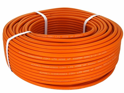 Orange lpg gas hose pipe - hose,