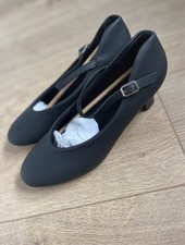 Asyusyu Tap Shoes 1.55" Black