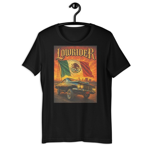 Lowrider mexico flag classic - lowrider,
