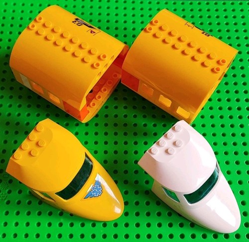 Lego aircraft fuselage - aircraft, yellow
