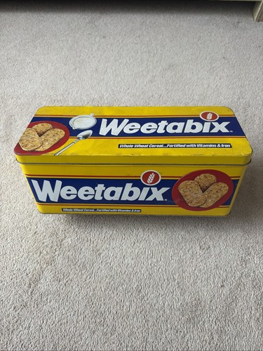 Vintage weetabix tin from 1970 - vintage,