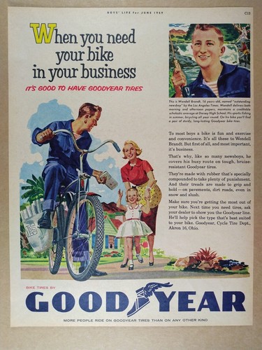 1959 goodyear bicycle tires - 1959,