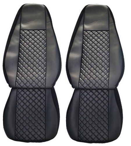 Pcs black pu eco leather - 2,