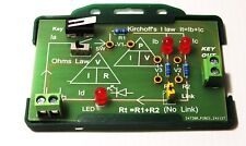 Kirchhoff's, Ohms law ham radio  solder project DIY KIT Morse Code Key QRP
