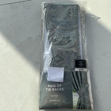 Luxury Collection Duckegg Novello Curtain Tiebacks Dunelm Mill 1 Pair New