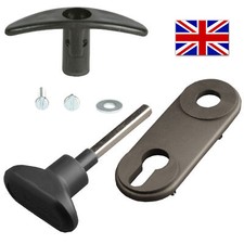 HENDERSON PREMIER Garage Door Front Rear Handle 69.5mm Backplate Lock REPAIR KIT