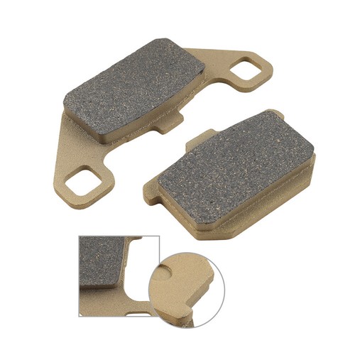 2pcs front rear brake pads - front,