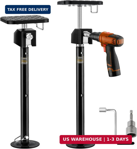 Slide out support jacks set - out,