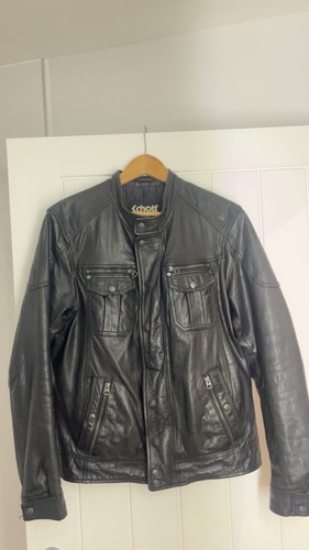 Schott goatskin leather jacket - schott,