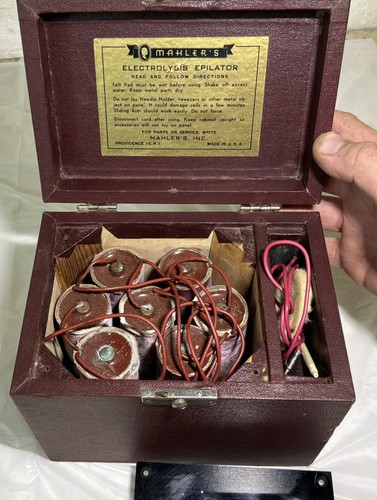 Antique mahler electrolysis - ~mahler's,