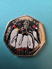 Falkland island 50 p coloured