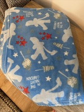 Cbeebies In The Night Garden Blue Iggle Piggle Fleece Comfort Baby Blanket