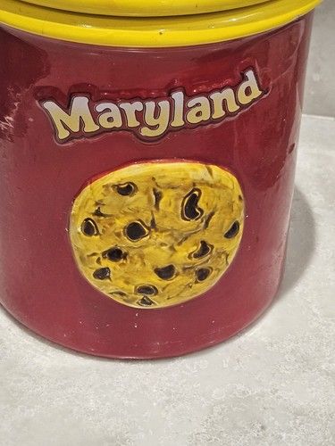 Maryland ceramic cookie jar - maryland,