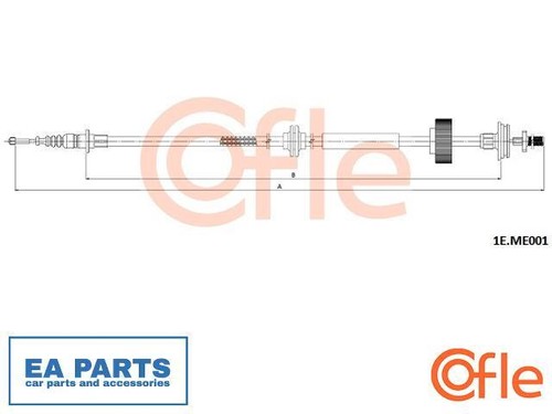 Cable pull parking - cable,