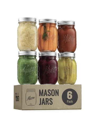 Pack premium mason jars - premium,