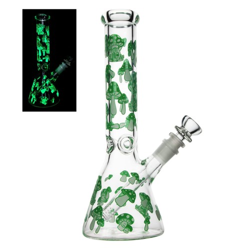10inch glass bongs - bongs, green