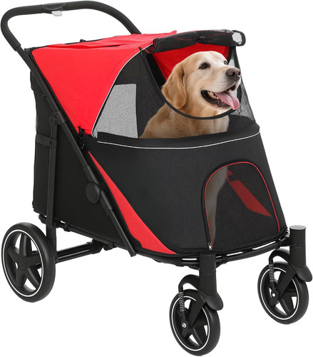 Dog stroller foldable - foldable,