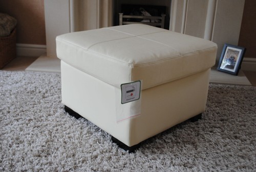 Cream genuine leather - cream,