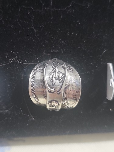 Cowboy spoon ring sterling - spoon,